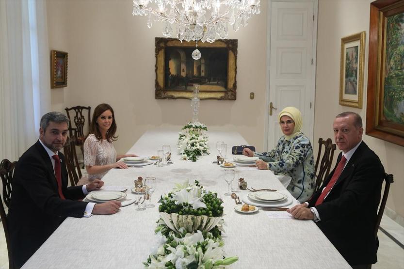 Cumhurbaşkanı Erdoğana Paraguay Devlet Nişanı