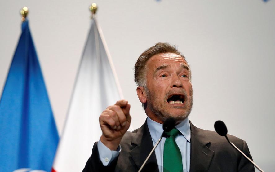 Arnold Schwarzenegger: Çatlak bir başkanımız var