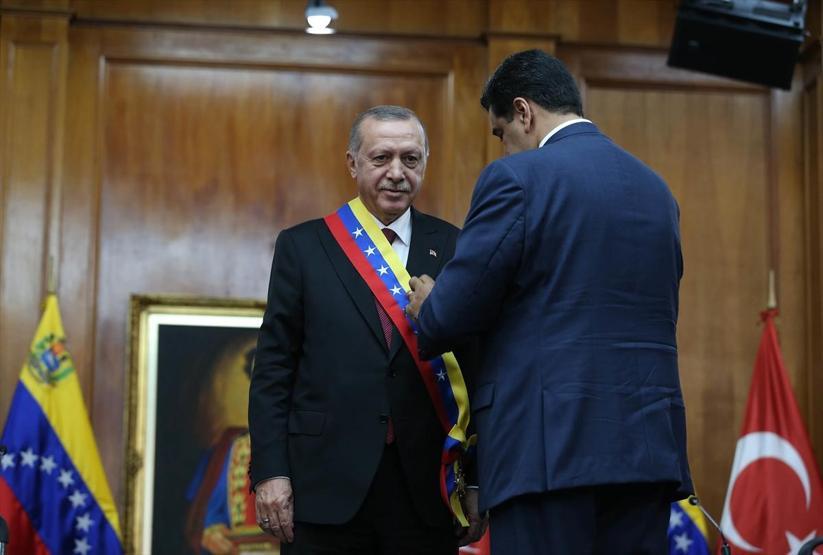 Cumhurbaşkanı Erdoğana El Libertador nişanı