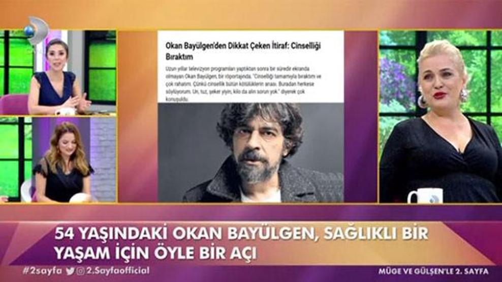 Seksi bıraktım diyen Okan Bayülgen: Şaka yaptım