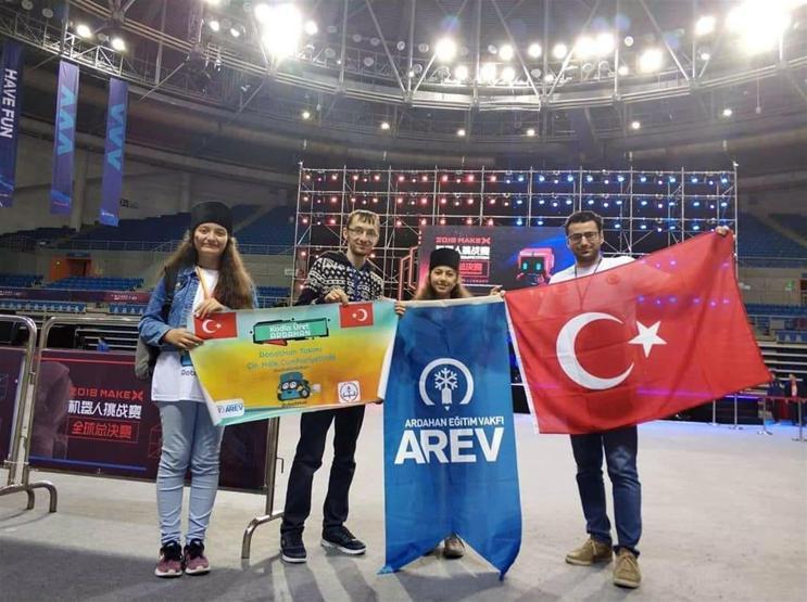 Ardahanlı kızlar, Robothan projesiyle Çinde ilk 10a girdi