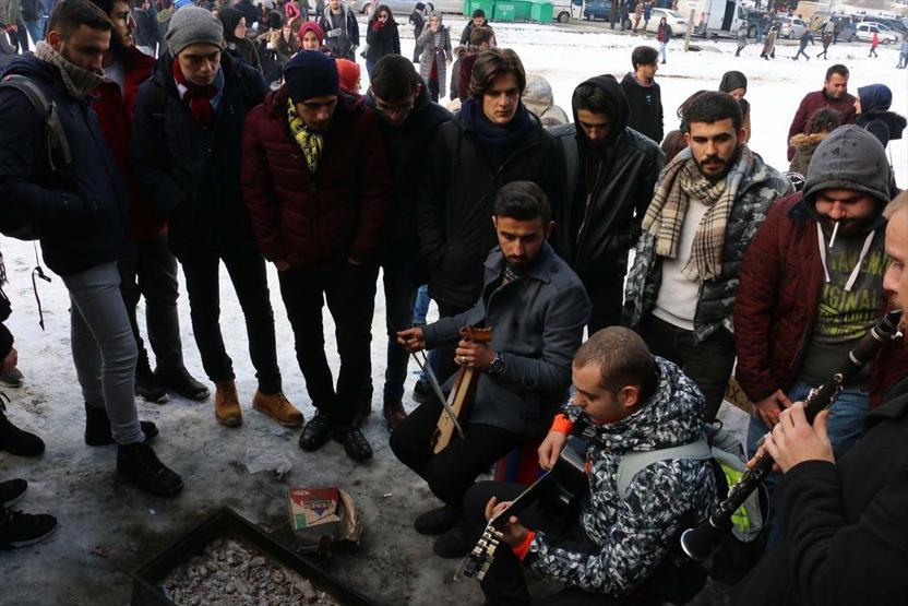 Abant Tabiat Parkına ziyaretçi akını