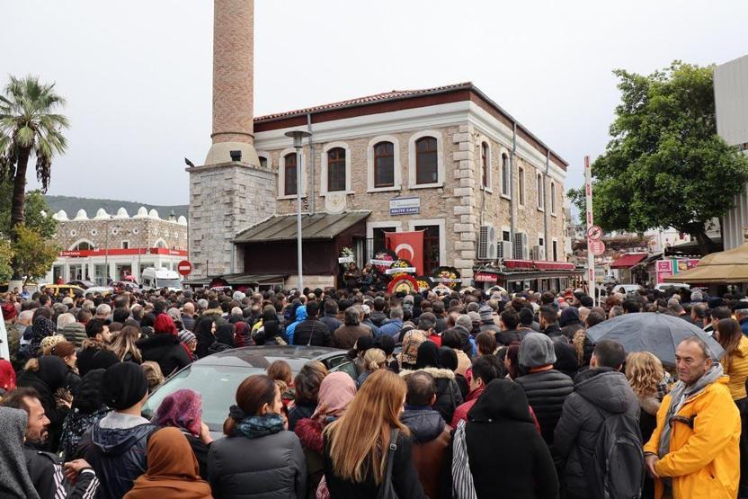 Şampiyon dansçı, Bodrumda son yolculuğa uğurlandı