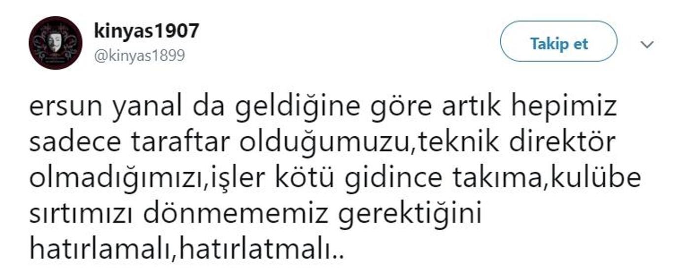 Ersun Yanal geldi Twitter yıkıldı