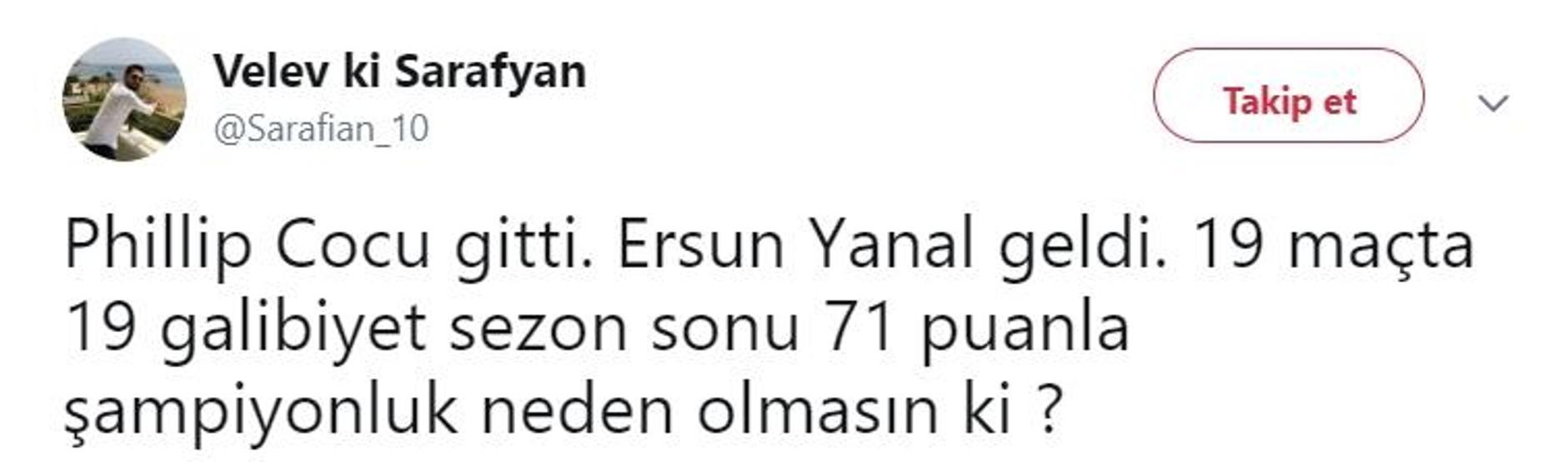 Ersun Yanal geldi Twitter yıkıldı
