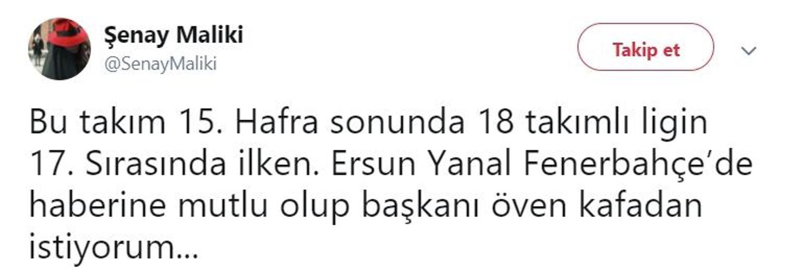 Ersun Yanal geldi Twitter yıkıldı