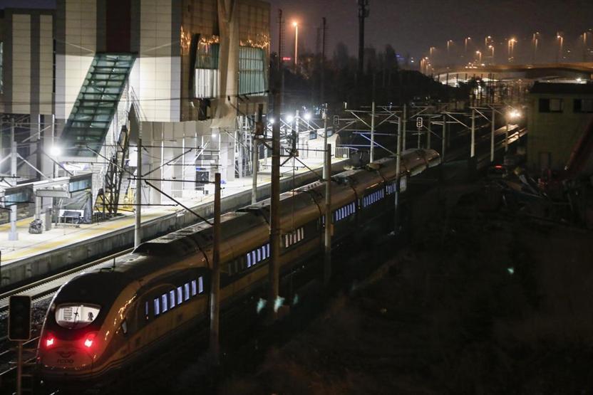 Ankarada YHT kazasının meydana geldiği hat kullanıma açıldı