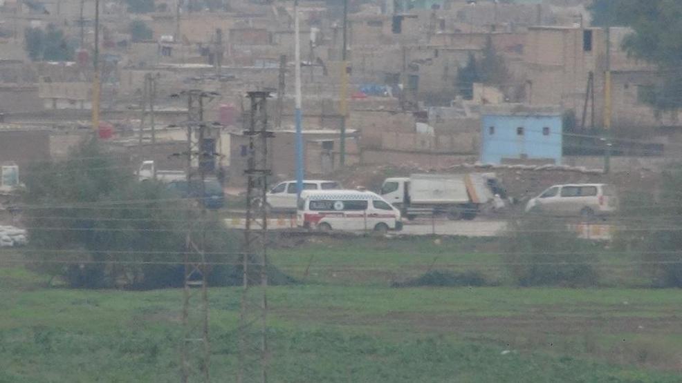 Türkiye sınırına 100 metre mesafeye teröristler çadır kurdu