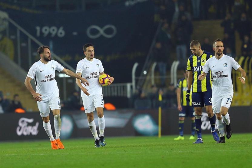 Fenerbahçe 90+2de şoku yaşadı
