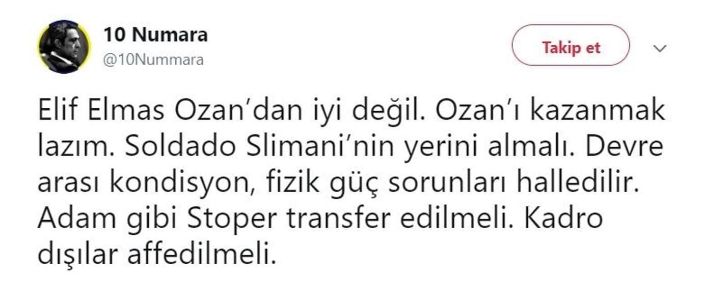 Taraftar istemiyor: Hemen gönderilsin