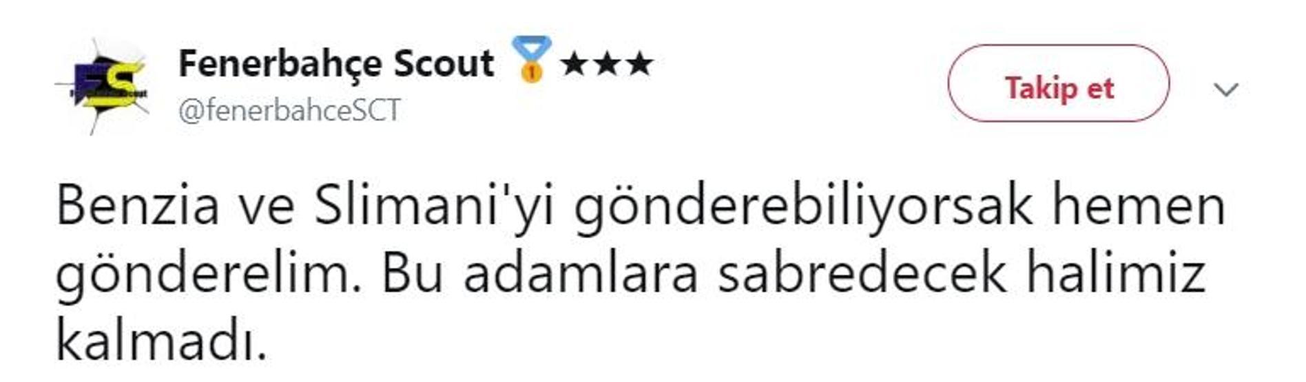 Taraftar istemiyor: Hemen gönderilsin