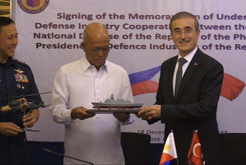 Atak helikopterine Filipinler yolu açıldı