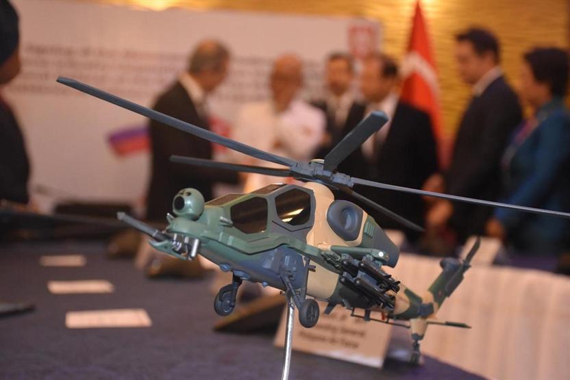 Atak helikopterine Filipinler yolu açıldı
