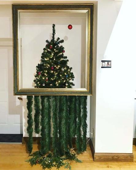 Noel ağaçlarını başka bir seviyeye taşıdılar
