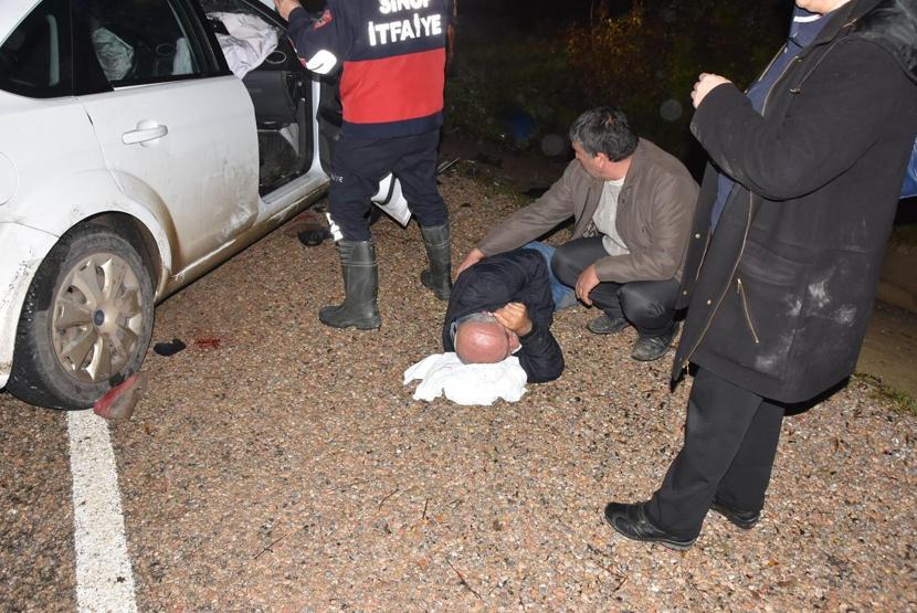 Sinopta trafik kazası: Çok sayıda yaralı