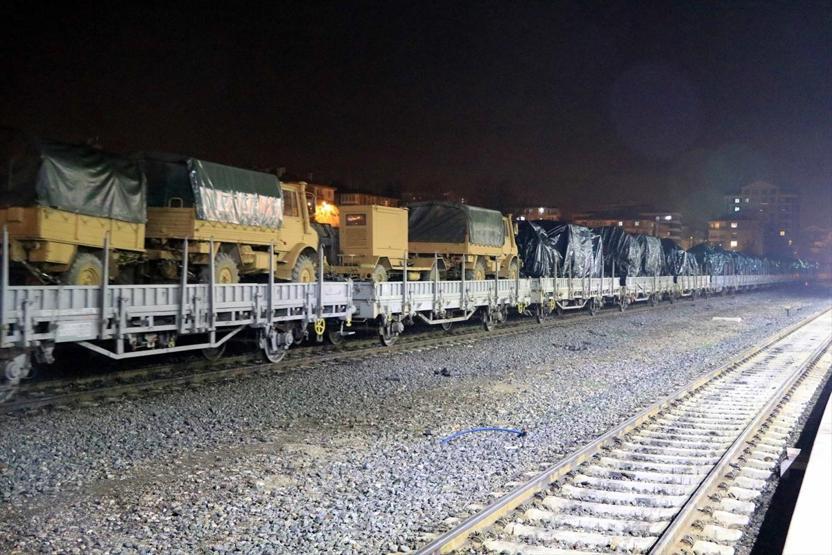 Zırhlı araçlar Çankırıdan yola çıktı
