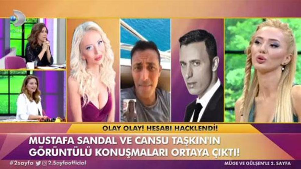 Cansu Taşkının Mustafa Sandal ve Sadettin Saranla konuşmaları ortaya çıktı