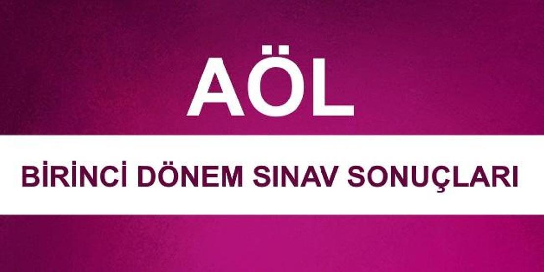2018 AÖL sınav sonuçları açıklandı
