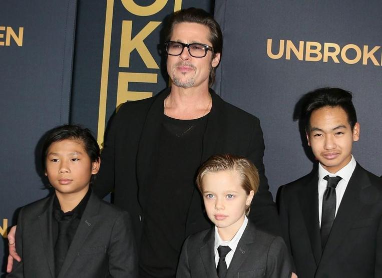 Çocukları Brad Pitt’i reddetti
