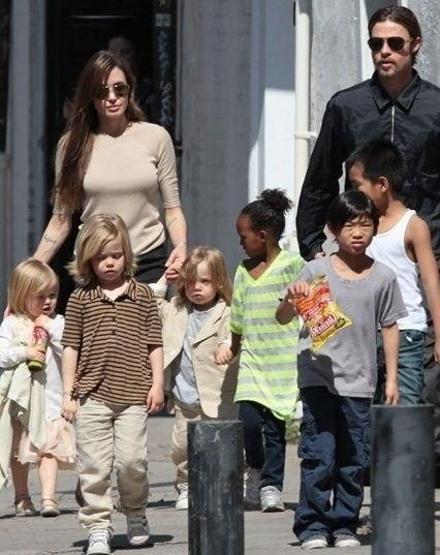 Çocukları Brad Pitt’i reddetti