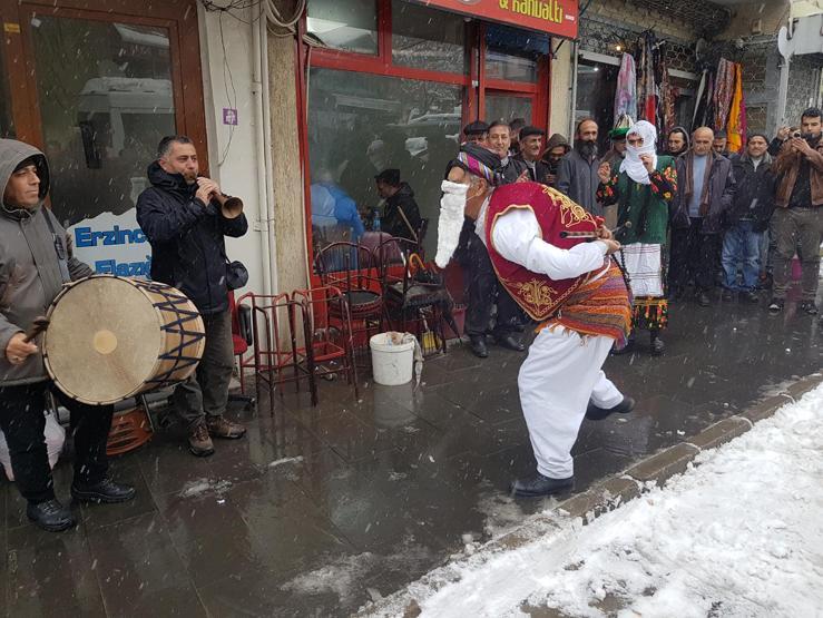 Tuncelide yeni yıl öncesi Gağan kutlaması
