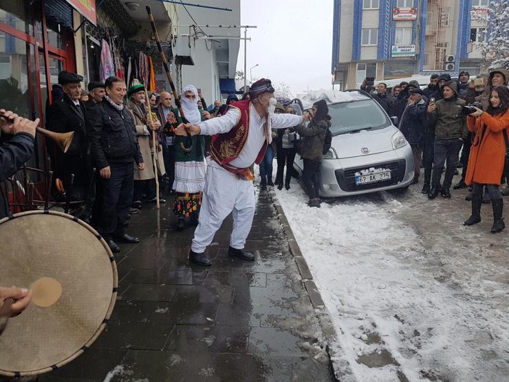 Tuncelide yeni yıl öncesi Gağan kutlaması