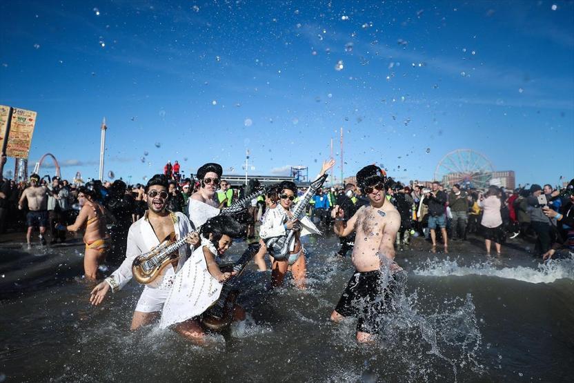 New Yorklular 2019u böyle karşıladı