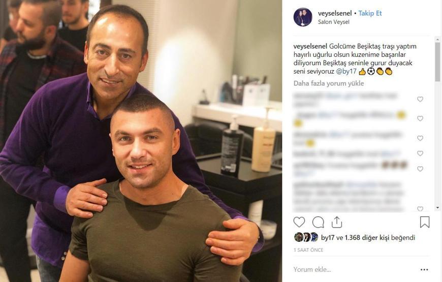 Burak Yılmazın berberi transferi duyurdu