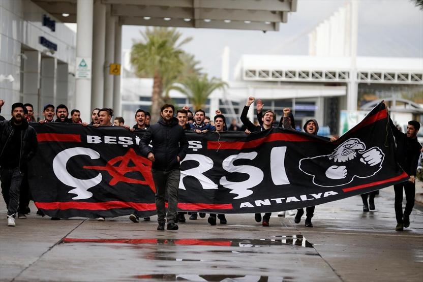 Antalyada Burak Yılmaz aleyhine tezahüratlar