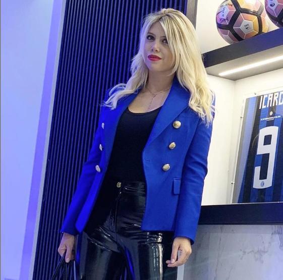 Maçoların alanını işgal eden kadın: Wanda Nara
