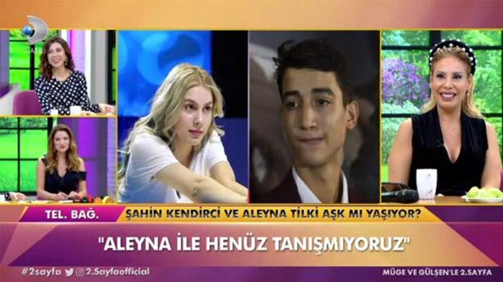 Aleyna Tilki ve Şahin Kendirci aşk mı yaşıyor