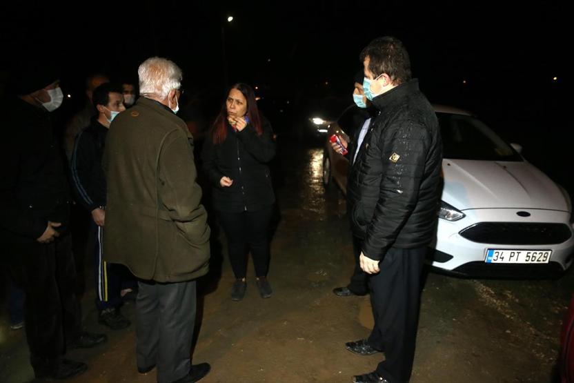 Gaz yüzünden mahalle boşaltıldı