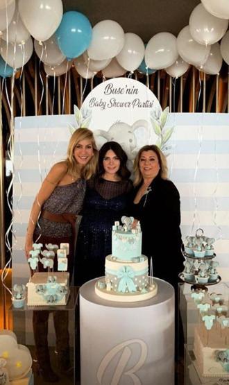 Alişan ve Buse Tektaş baby shower partisi yaptı