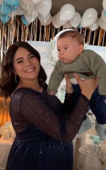 Alişan ve Buse Tektaş baby shower partisi yaptı