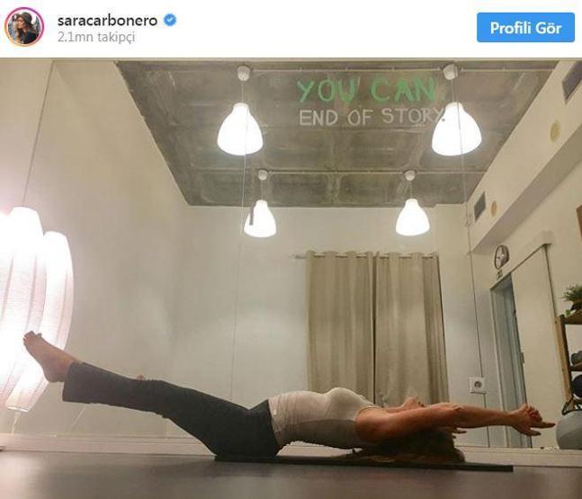 Pilates yapan futbolcu eşleri