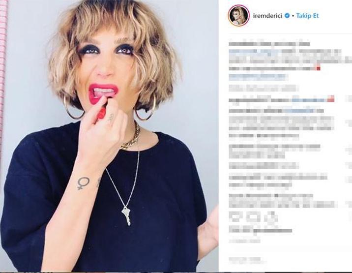 İrem Derici imaj değiştirdi