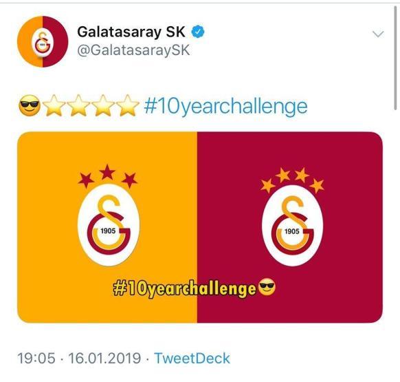 Spor camiasından en çok dikkat çeken #10YearsChallenge paylaşımları
