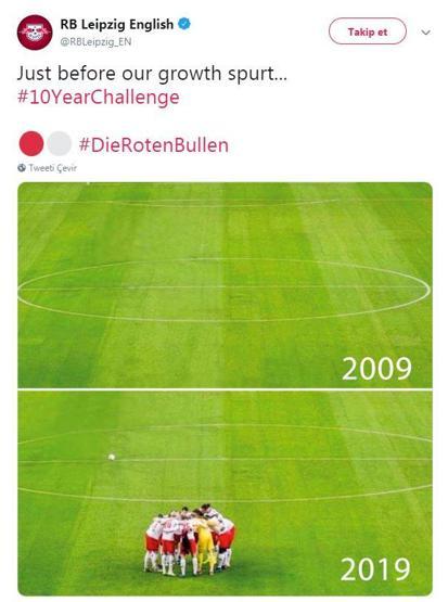 Spor camiasından en çok dikkat çeken #10YearsChallenge paylaşımları