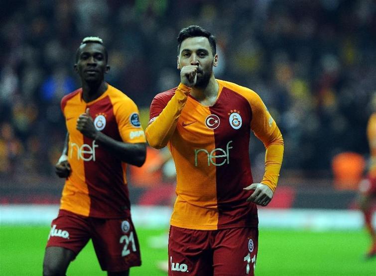 Galatasaray sahasında şov yaptı