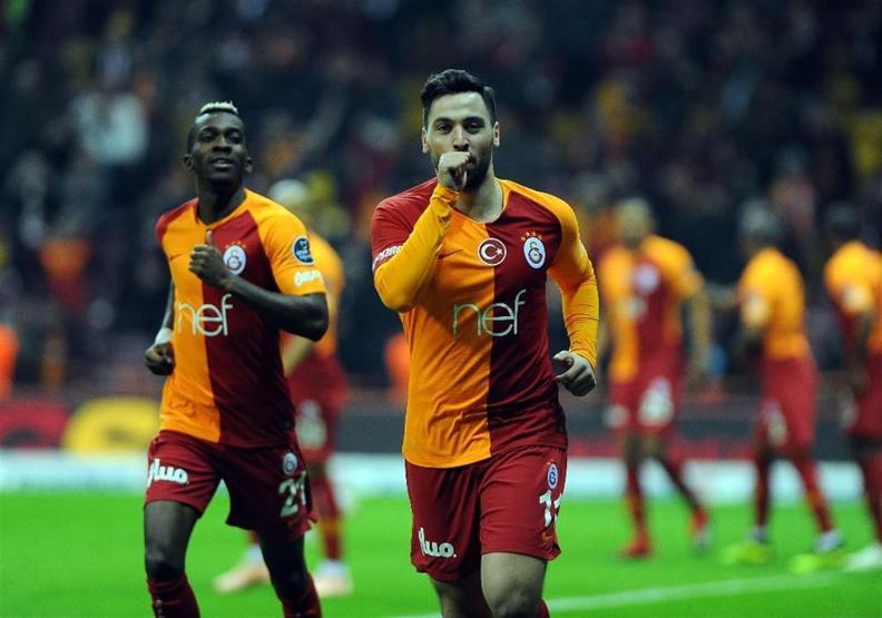 Galatasaray sahasında şov yaptı