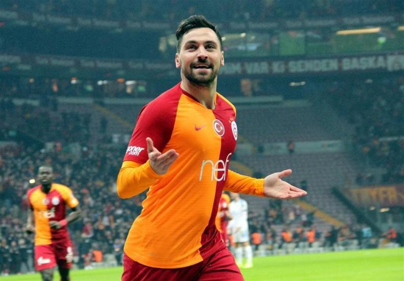Galatasaray sahasında şov yaptı