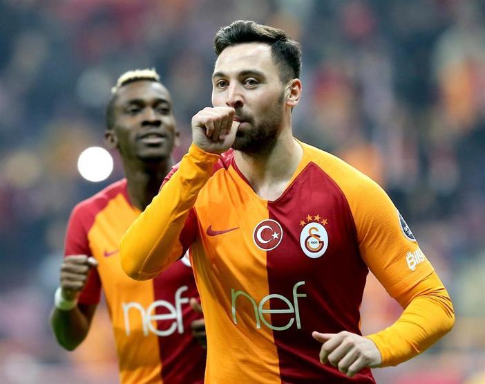 Galatasaray sahasında şov yaptı