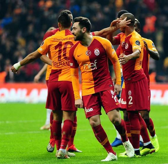 Galatasaray sahasında şov yaptı