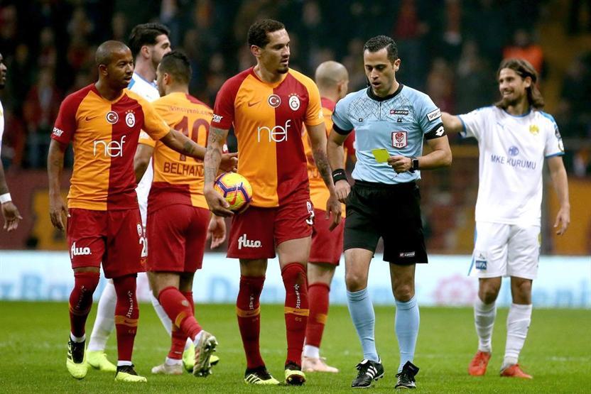 Galatasaray sahasında şov yaptı