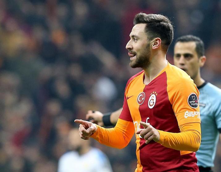 Galatasaray sahasında şov yaptı