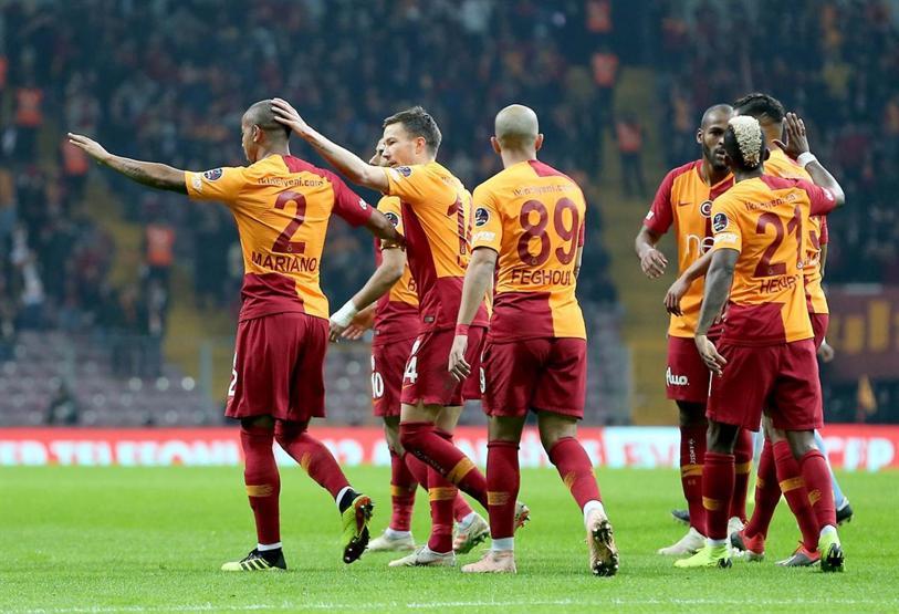Galatasaray sahasında şov yaptı
