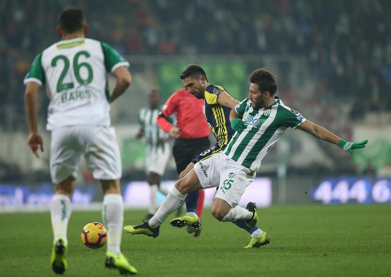 Bursaspor 89da Fenerbahçeyi üzdü