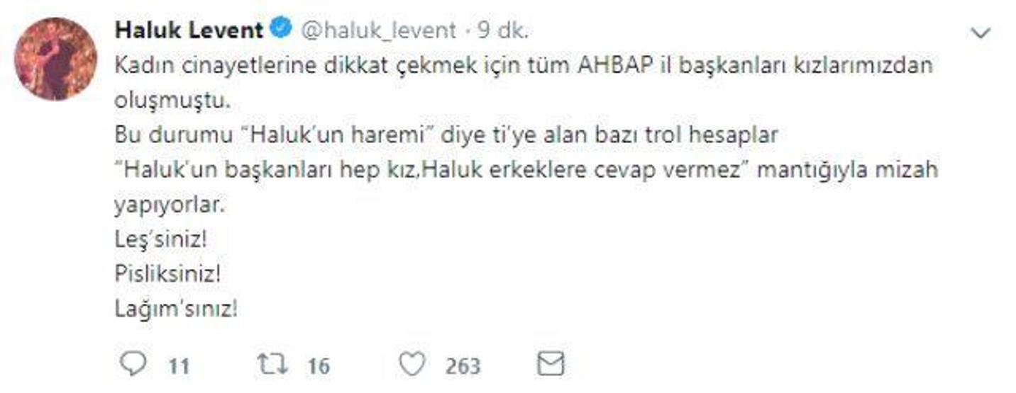 Haluk Levent isyan etti: Pisliksiniz