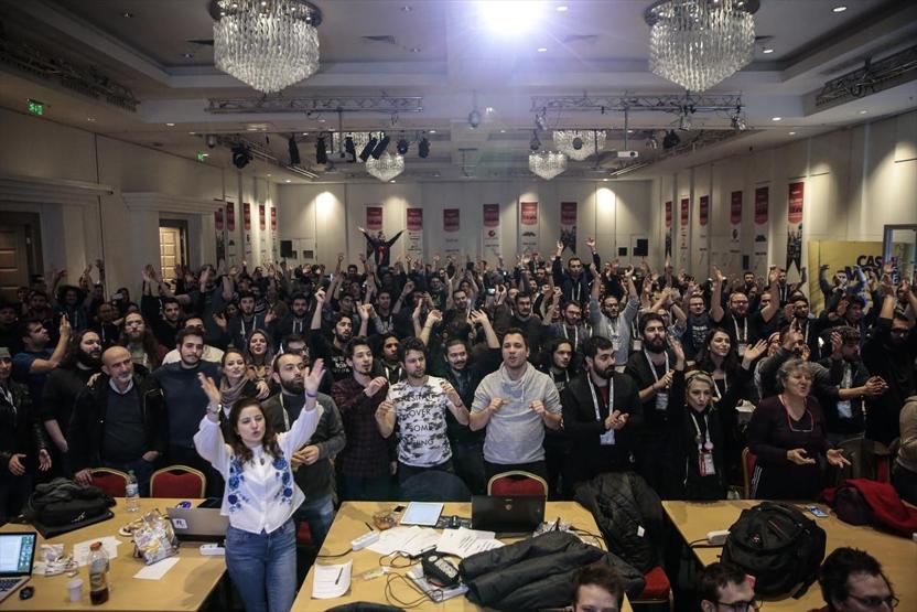 Ankarada buluştular, 48 saatte 56 oyun geliştirdiler