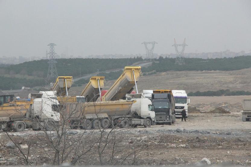 İBBden hafriyat kamyonlarına 53 milyon 83 bin lira ceza